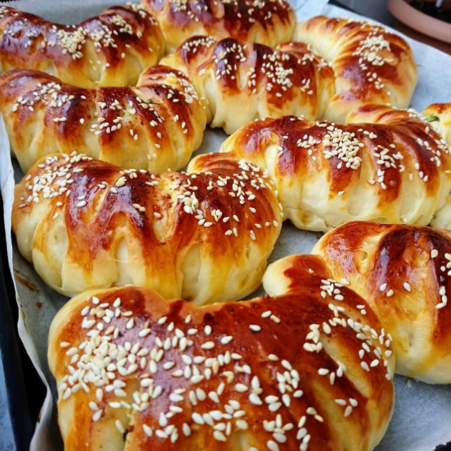 Peynirli Şerit Poğaça