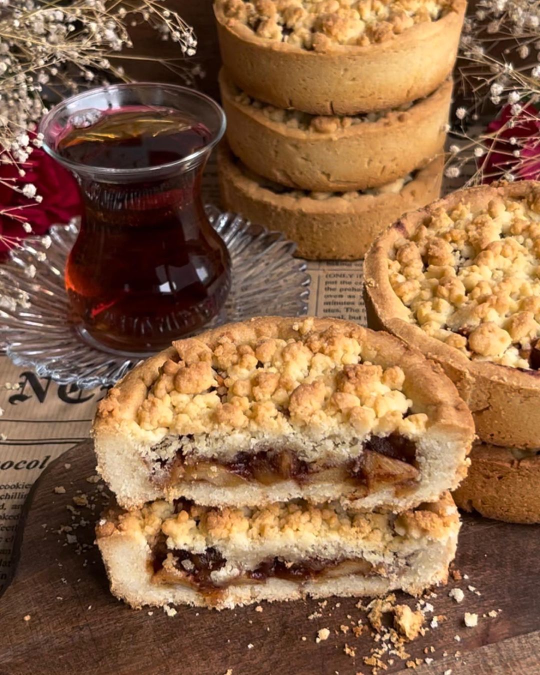 Güveç Kabında Elmalı Turta