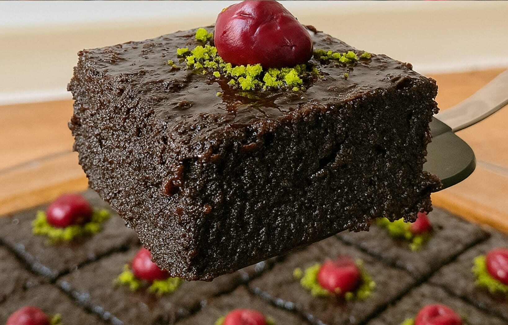 ÇİKOLATALI  ISLAK  KEK 