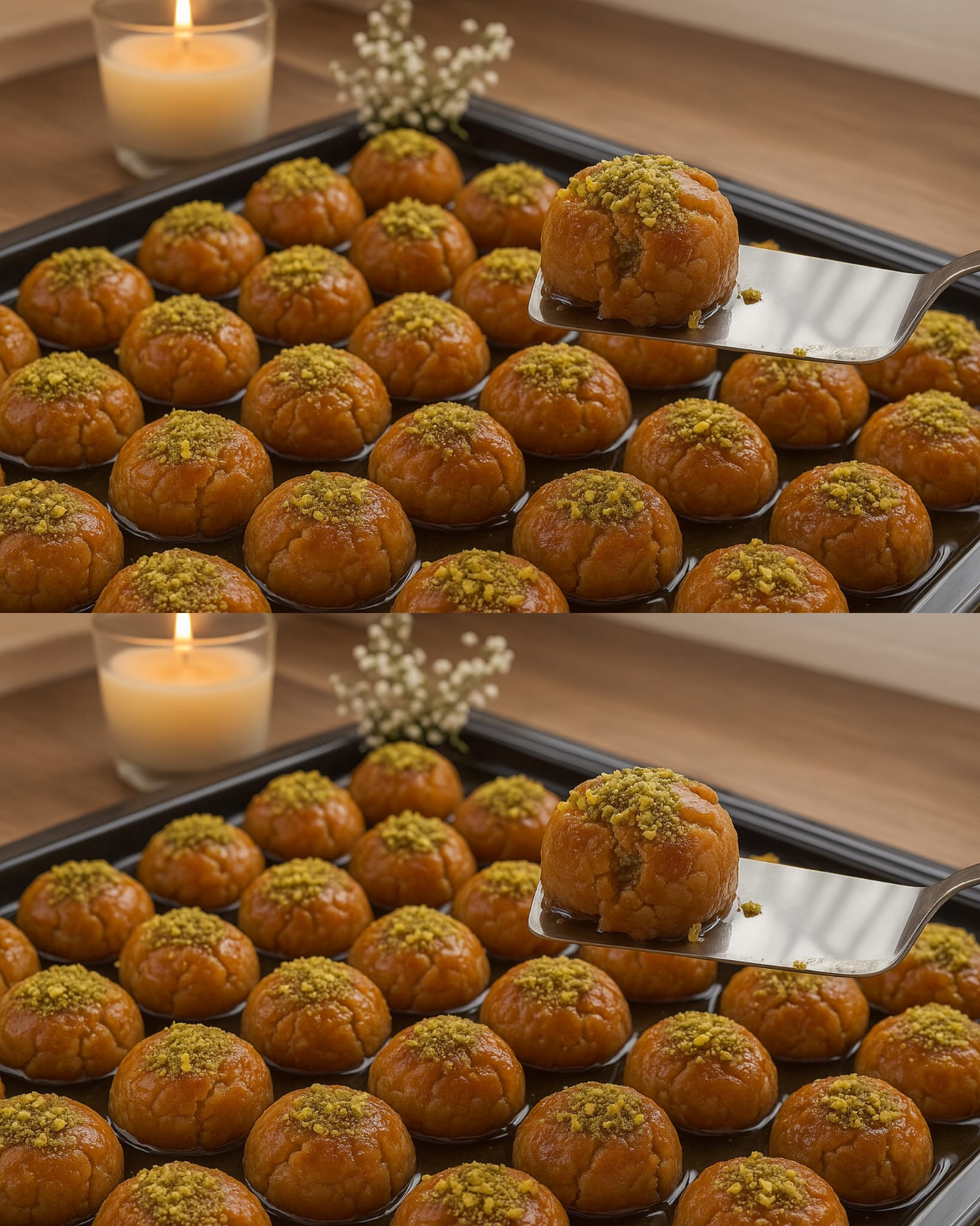 Minik Lokmalık Şerbetli Tatlı Tarifi