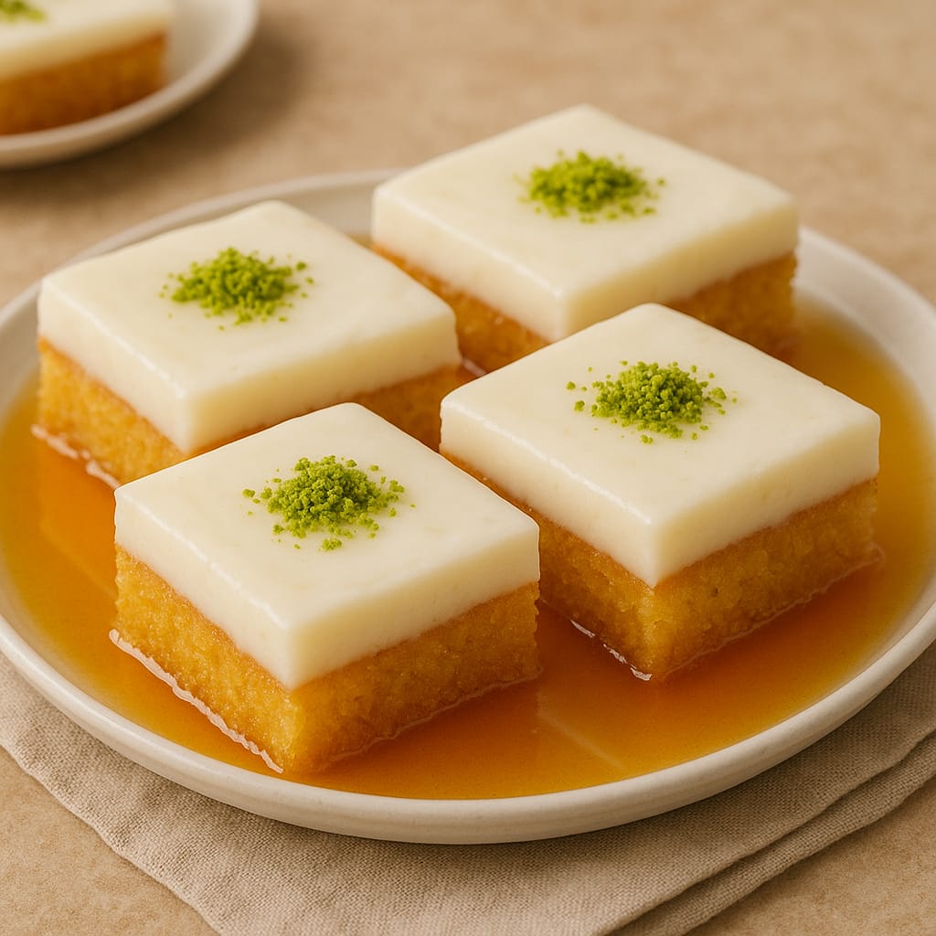 Muhallebili Revani Tarifi